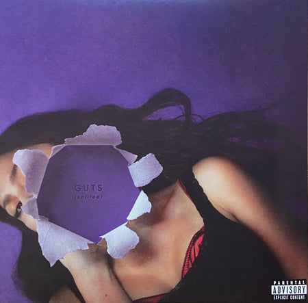 Olivia Rodrigo - Guts (Spilled) Record Geffen Records 2024 / Worldwide / Clear w/ Red Splatter / Geffen Records / A23UO NEW NEW