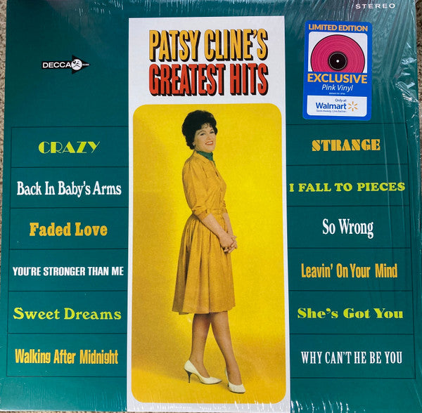 Patsy Cline - Greatest Hits Record Decca 2019 / US / Decca / JFSMO NEW NEW