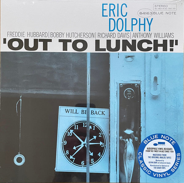 Eric Dolphy – Out To Lunch! – Release:e0e5f250-3a85-4357-be75-083d9e83b45a (cover)