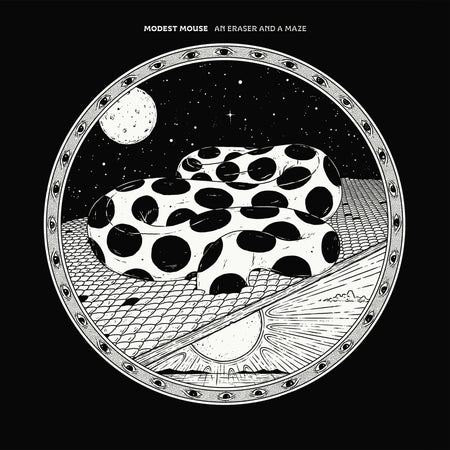 Modest Mouse - An Eraser And A Maze (Evergreen Vinyl Exclusive Purple Haze Vinyl) - cover