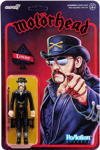 Super7 - Motorhead - ReAction Figures - Lemmy (Modern Cowboy)