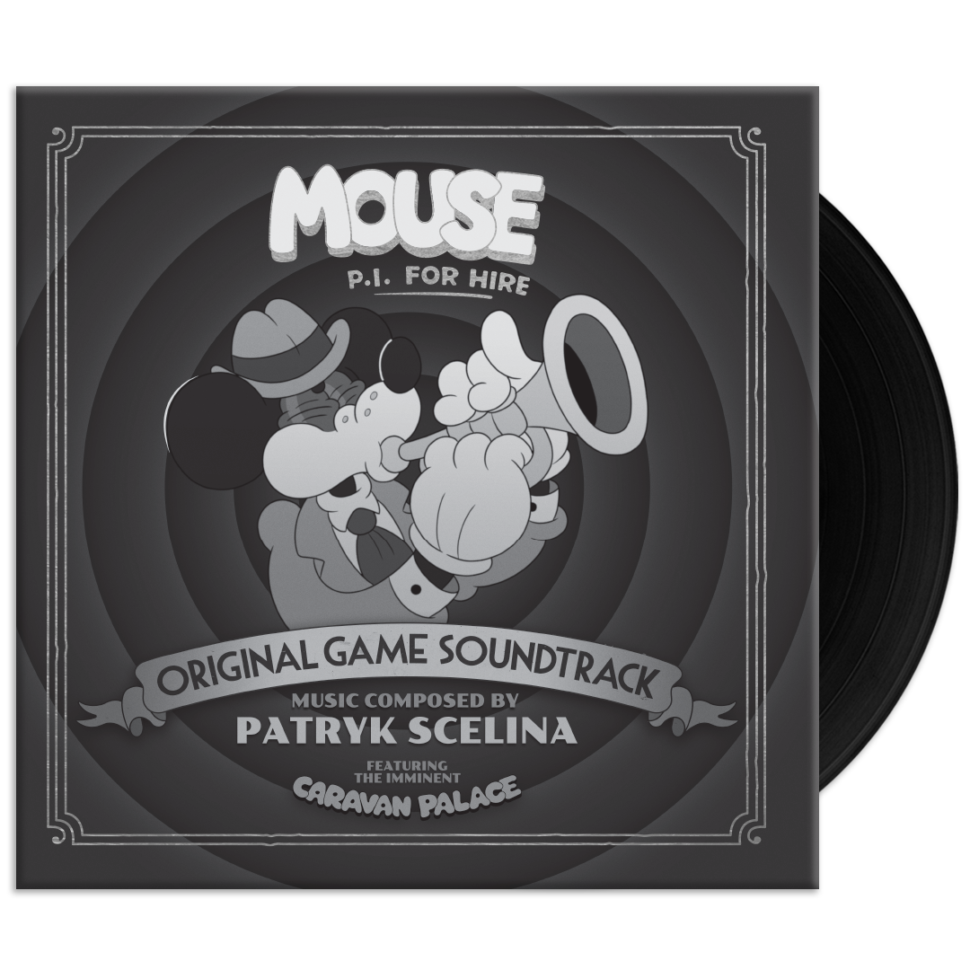 Patryk Scelina - MOUSE: P.I. For Hire (Original Game Soundtrack) (Reissue Vinyl)
