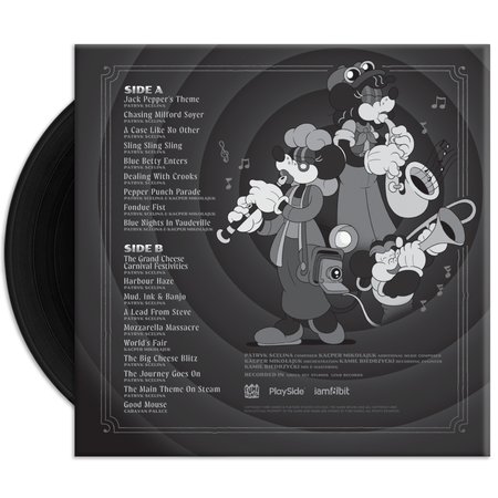 Patryk Scelina - MOUSE: P.I. For Hire (Original Game Soundtrack) (Reissue Vinyl)