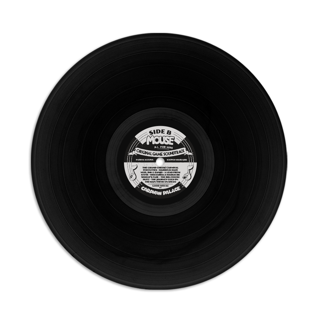 Patryk Scelina - MOUSE: P.I. For Hire (Original Game Soundtrack) (Reissue Vinyl)