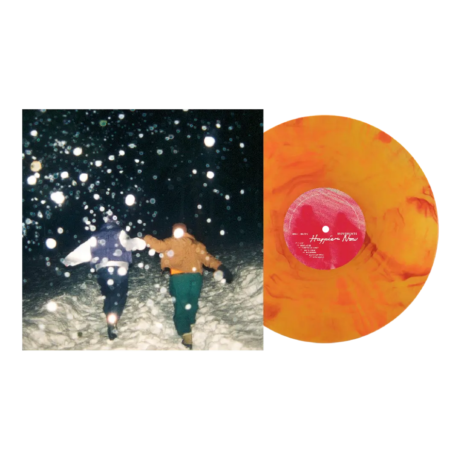 [PREORDER] Movements - Happier Now Preorder Fearless Records 2026 / US / Indie Exclusive Orange Vinyl LP, Limited Edition / Fearless Records NEW NEW