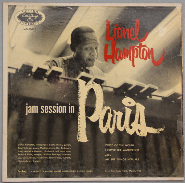 Lionel Hampton – Jam Session In Paris – Release:f1fa092d-0886-43cc-a921-13ea3d570b9e (cover)