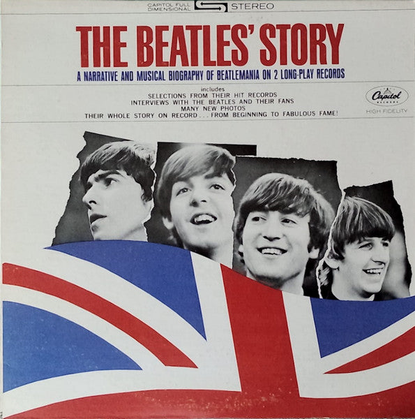 The Beatles - The Beatles' Story Record Capitol Records 1978 / US / Gatefold, Purple Labels / Capitol Records / 426CY VG+ G