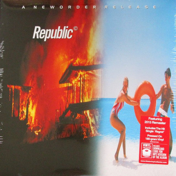 New Order - Republic Record Rhino Records (2) 2015 / Europe / 180g / Rhino Records (2) / 2KXWI NEW NEW