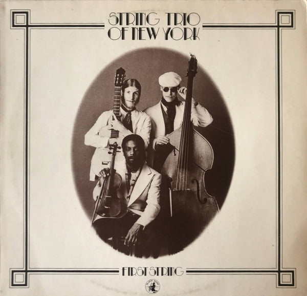 String Trio Of New York - First String Record Black Saint 1979 / Italy / Black Saint / HJHOO VG+ VG+