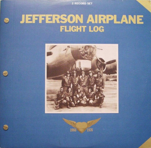 Jefferson Airplane - Flight Log 1966-1976 Record Grunt (3) 1977 / US / Indianapolis Pressing / Grunt (3) / OIDBW VG+ G
