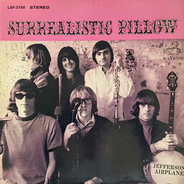 Jefferson Airplane - Surrealistic Pillow Record RCA Victor 1967 / US / Hollywood Pressing / RCA Victor / HVUMV VG VG
