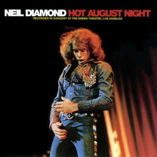 Neil Diamond - Hot August Night Record MCA Records 1973 / US / MCA Records / 3RWNN VG VG+