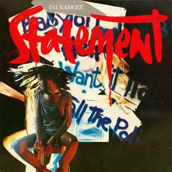 Ini Kamoze - Statement Record Mango 1984 / US / Mango VG+ VG