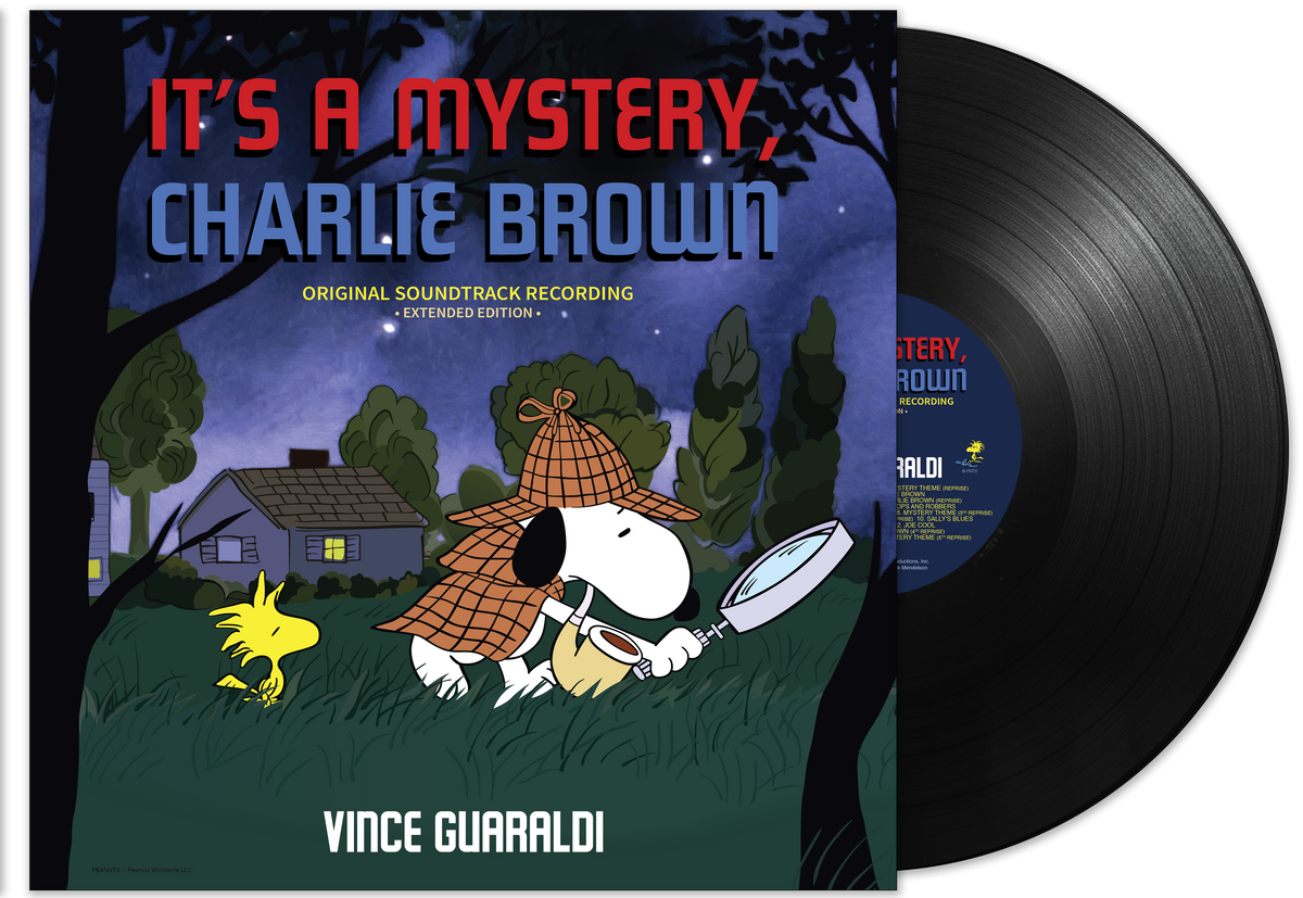 Vince Guaraldi - It's A Mystery, Charlie Brown: Original Soundtrack Recording (Black Vinyl)