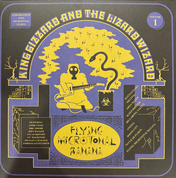 King Gizzard And The Lizard Wizard – Flying Microtonal Banana (Explorations Into Microtonal Tuning Volume 1) – Release:5a0fd761-e5c8-49c4-b4f1-c150d1e2b2e1 (cover)