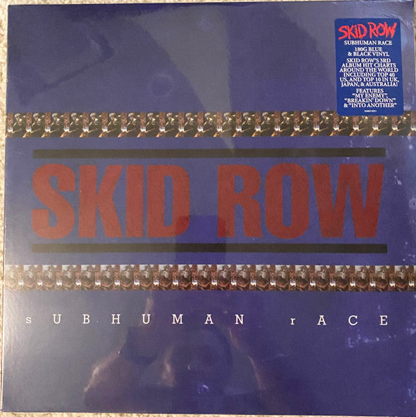 Skid Row - Subhuman Race Record Atlantic 2023 / USA, Canada & Europe / Blue & Black Marbled / Atlantic / Y4XC7 NEW NEW