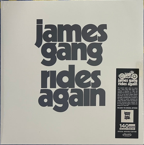 James Gang - James Gang Rides Again Record Elemental Music 2025 / Unknown / Gatefold / Elemental Music NEW NEW