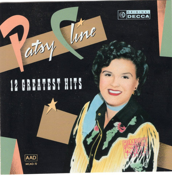 Patsy Cline - Greatest Hits Record MCA Records US / BMG / MCA Records / M8Z8F VG+ VG+