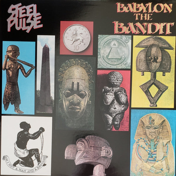 Steel Pulse - Babylon The Bandit Record Elektra 1985 / US / Elektra / HSNZM VG+ VG