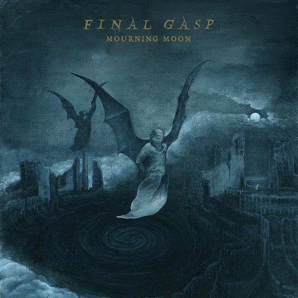 Final Gasp - Mourning Moon Record Relapse Records 2023 / US / Blue [Aqua] And Silver Galaxy Effect Merge / Relapse Records NM NM