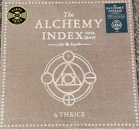 Thrice - The Alchemy Index Vols. III & IV Air & Earth Record Vagrant 2025 / US / Milky Clear & Translucent Tan / Vagrant Records NEW NEW