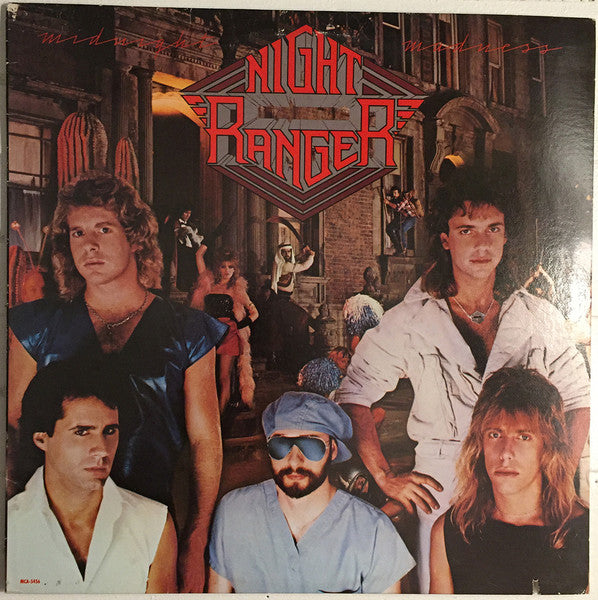 Night Ranger - Midnight Madness Record MCA Records 1983 / US / MCA Records / NCXXM VG G