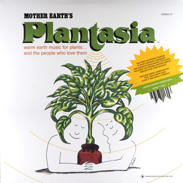 Mort Garson - Mother Earth's Plantasia Record Sacred Bones Records 2019 / US / Green, Tip-On Sleeve / Sacred Bones Records / U0RGR NEW NEW