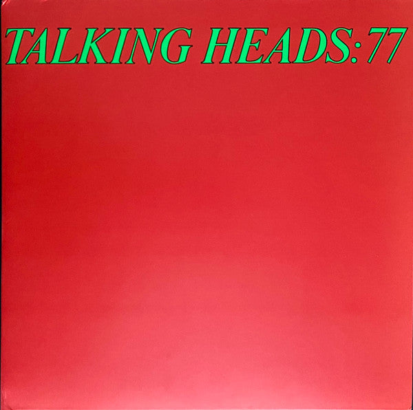 Talking Heads - Talking Heads: 77 Record Rhino Records (2) 2024 / Worldwide / Rhino Records (2) / N99BD NEW NEW