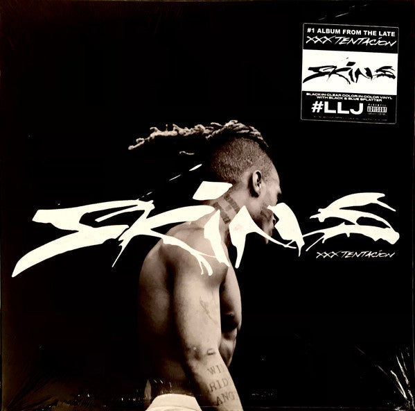 XXXTENTACION - Skins Record Bad Vibes Forever 2022 / US / Color-In-Color w/ Black & Blue Splatter / Bad Vibes Forever NEW NEW