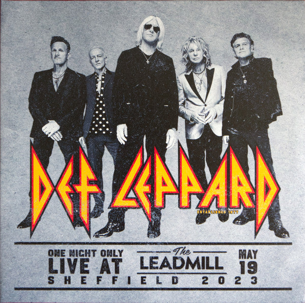 Def Leppard - One Night Only: Live At The Leadmill 2023 Record Mercury Studios (5) 2024 / Europe / Grey / Mercury Studios (5) / CE2YT NEW NEW