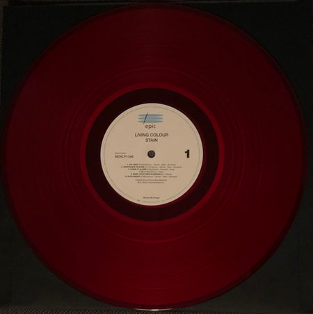 Living Colour - Stain (Translucent Red Vinyl) Vinyl > LP Music On Vinyl NEW NEW