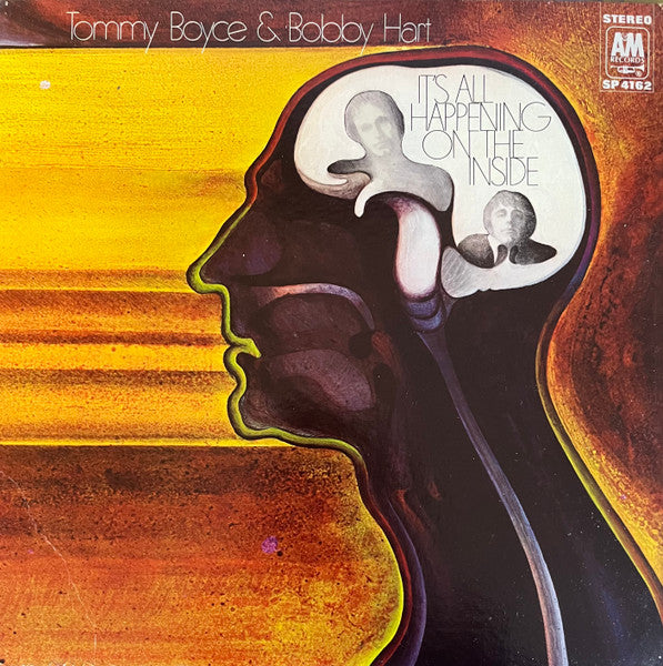 Boyce & Hart - It's All Happening On The Inside Record A&M Records 1969 / US / A&M Records / KV6MU VG+ VG
