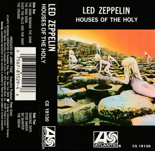 Led Zeppelin - Houses Of The Holy Record Atlantic US / Atlantic VG VG