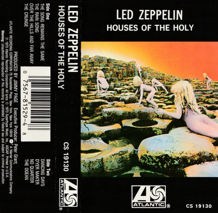 Led Zeppelin - Houses Of The Holy Record Atlantic US / Atlantic VG VG