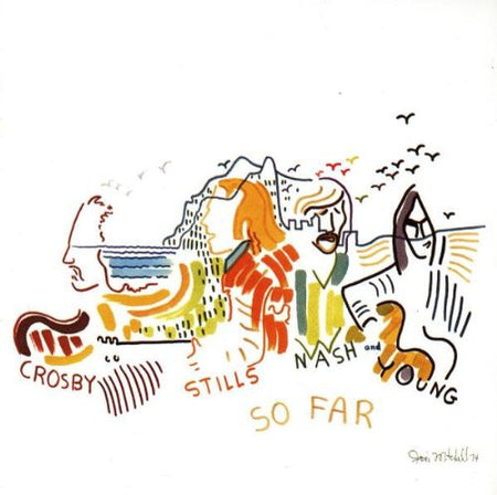 Crosby, Stills, Nash & Young - So Far Record Atlantic US / Atlantic / T0WEN VG+ G+