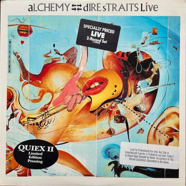 Dire Straits - Alchemy - Dire Straits Live Record Warner Bros. Records 1984 / US / Quiex II, Gatefold / Warner Bros. Records / WEJ7W VG+ VG