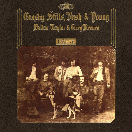 Crosby, Stills, Nash & Young - Déjà Vu Record Atlantic 1970 / US / PR - Presswell Pressing, Faux-Leather Gatefold / Atlantic / 0WWSX VG+ VG+