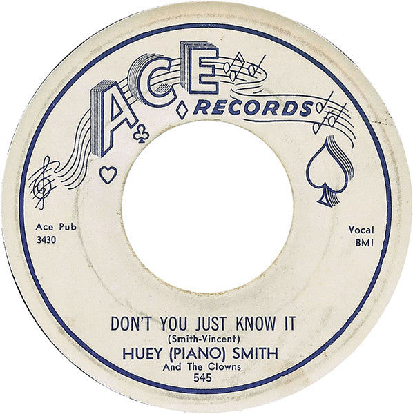 Huey "Piano" Smith & His Clowns – Don't You Just Know It / High Blood Pressure – Release:d55be27f-11dd-4a80-b0f0-fa7f4b8b250b (cover)