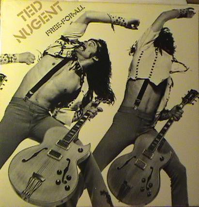 Ted Nugent - Free-For-All Record Epic 1979 / US / Gatefold, Pitman Pressing / Epic / AAVV6 VG+ G