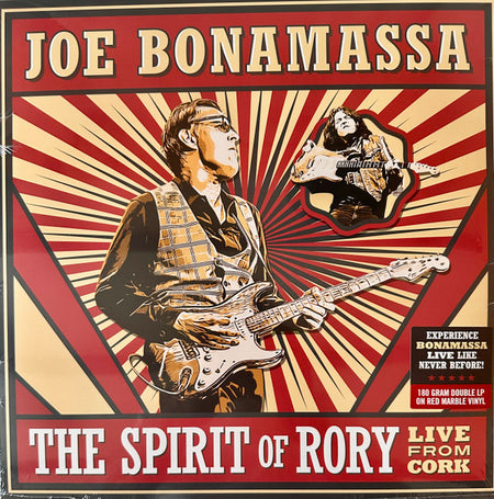 Joe Bonamassa - The Spirit Of Rory (Live From Cork) Record J&R Adventures 2026 / Europe / Red Marble, 180g / J&R Adventures NEW NEW