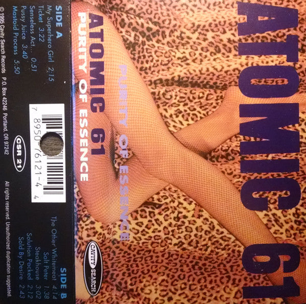 Atomic 61 – Purity Of Essence – Release:f10d44e9-627a-4df8-98b7-fb00e3c49aaf (cover)