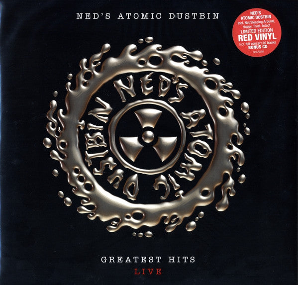 Ned's Atomic Dustbin - Greatest Hits Live Record Secret Records Limited 2023 / UK / Red / Secret Records Limited NEW NEW