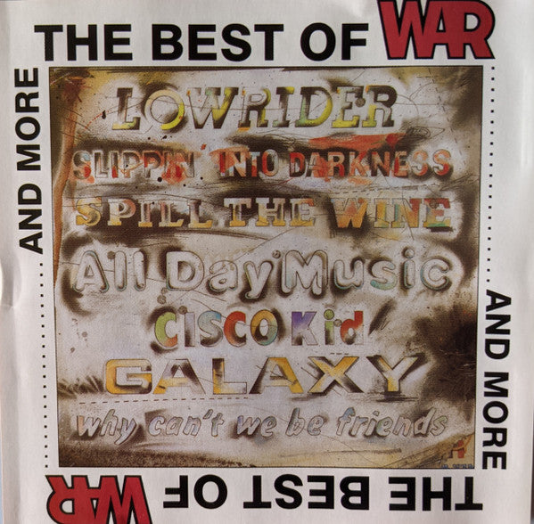 War - The Best Of War And More Record Rhino Records (2) US / Rhino Records (2) / W7A7P VG VG