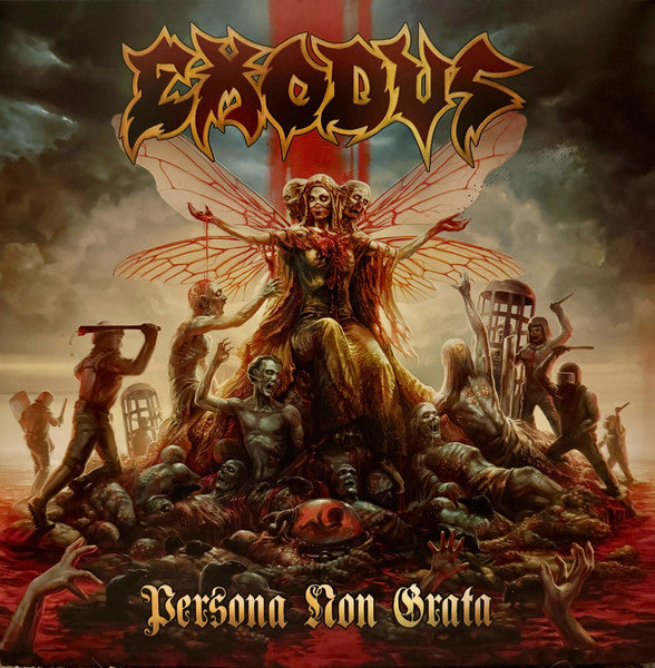 Exodus (6) - Persona Non Grata Record Nuclear Blast Records 2024 / USA & Europe / Clear w/ Gold & Black & Turquoise Splatter / Nuclear Blast Records NEW NEW