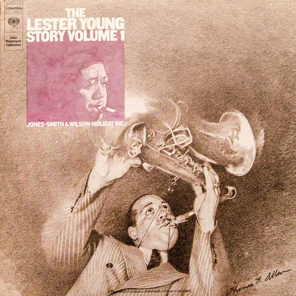 Lester Young - The Lester Young Story Volume 1 Record Columbia 1976 / US / Gatefold, Terre Haute / Columbia / VOWE3 VG+ VG+