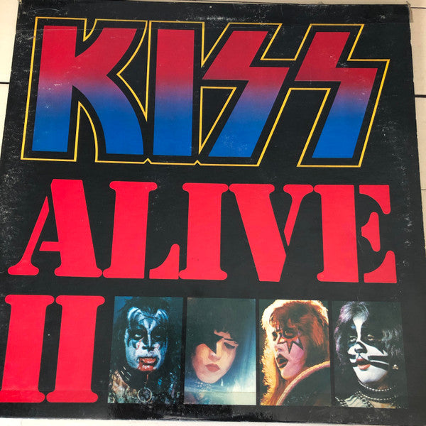 Kiss - Alive II Record Casablanca 1977 / US / Casablanca / BBSCW VG VG