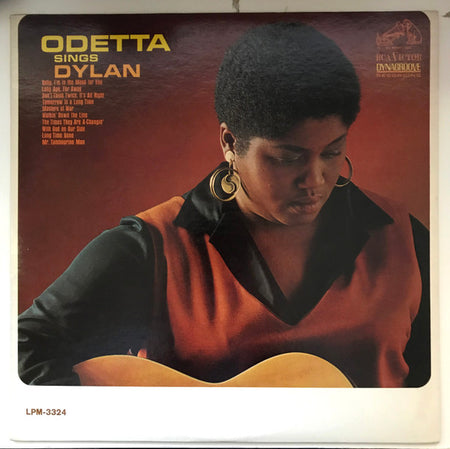 Odetta - Odetta Sings Dylan Record Camden Deluxe 1965 / US / Hollywood Pressing / RCA Victor / LHJ1V NM NM