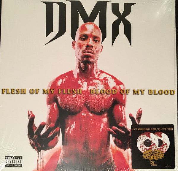 DMX - Flesh Of My Flesh Blood Of My Blood Record Ruff Ryders 2013 / US / Clear w/Blood Splatter / Ruff Ryders / FKFZ1 NEW NEW