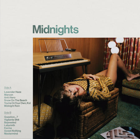 Taylor Swift - Midnights Record Republic Records 2022 / USA & Europe / Green Translucent Marbled [Jade Green Marbled] / Republic Records / MCJY4 NEW NEW