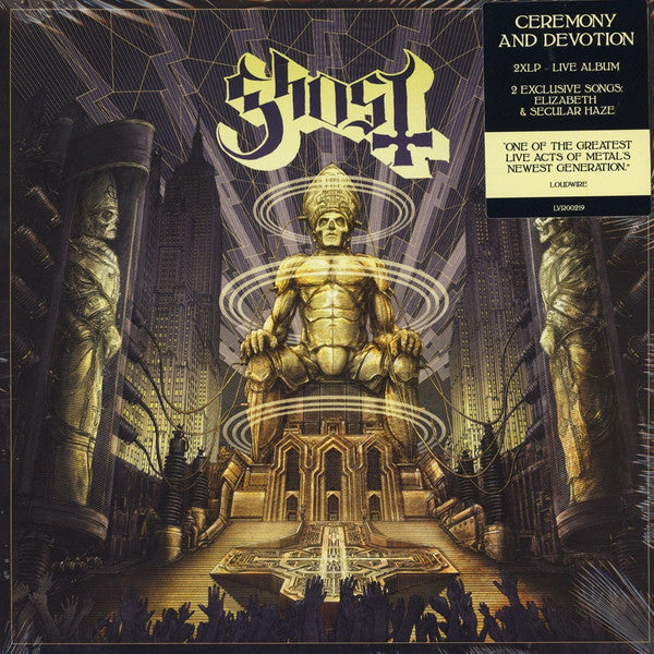 Ghost (32) - Ceremony And Devotion Record Loma Vista 2018 / US / Loma Vista / F9FLH NEW NEW